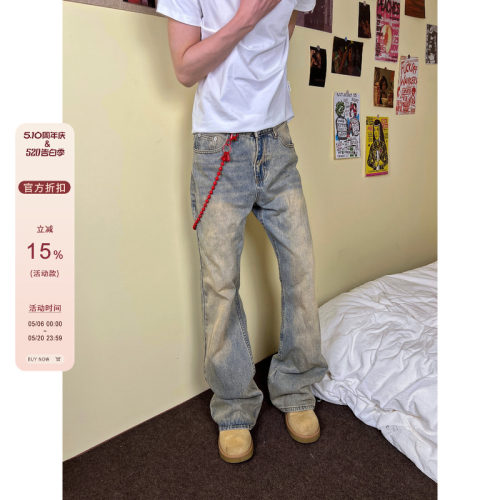 F383拉链长裤四季通用侧边链条