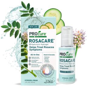 现货 美国原装PROCURE ROSACARE酒渣鼻减红CC面霜透明质水凝胶