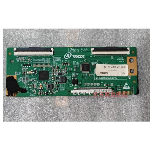 原装拆机液晶电视2k逻辑板 CC430LV2D 直插6120B21952100实图
