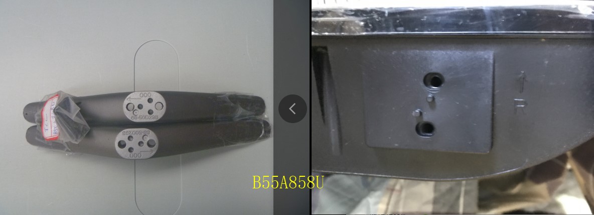 两种款 原装拆机TCL电视 B55A858U B50A658U B55A658U 底座台支架