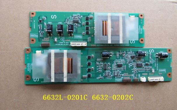 原装日立37LD8900TC高压板 6632L-0201C 6632-0202C一对