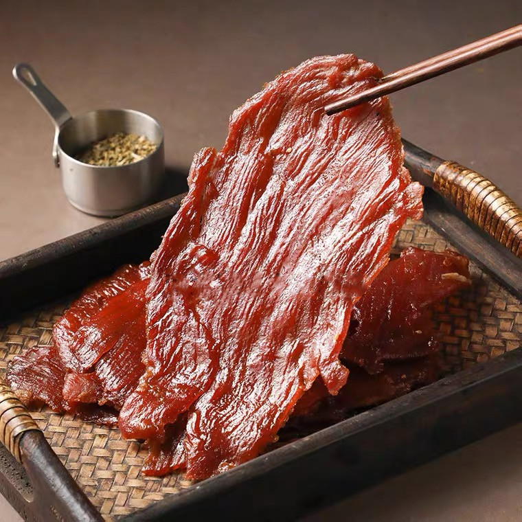 潮汕原切猪肉脯手撕猪肉干大片后腿肉厚切原味黑椒网红零食500g袋,零食/坚果/特产,猪肉类,淘宝优惠券,粉丝福利购,淘宝优惠卷