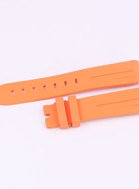 龍腾钟表配件 代用劳力士水鬼游艇RB针扣款胶带表带 弧口胶带表带