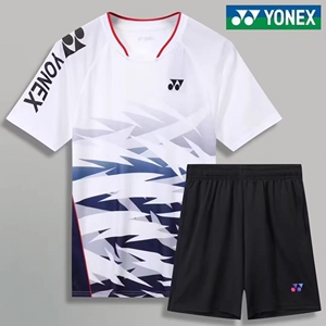 尤尼克斯羽毛球服男女网球服气排球运动球衣速干乒乓球衣团购队服