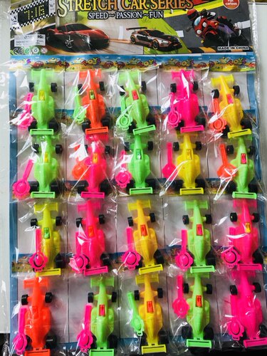 新奇丽吊板地摊玩具20个弹射小赛车小玩具弹弹车小卖部热卖小货