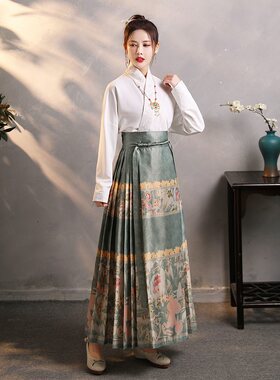 马面裙，明制汉服女中国风古装