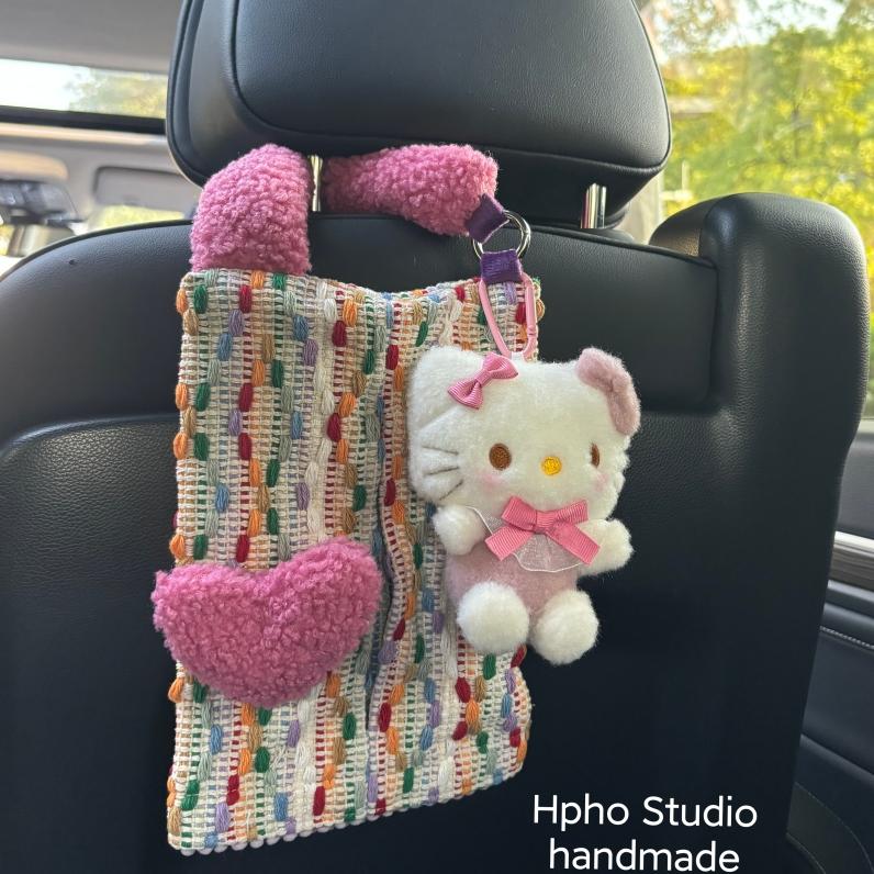 KT猫汽车座椅背挂式纸巾袋