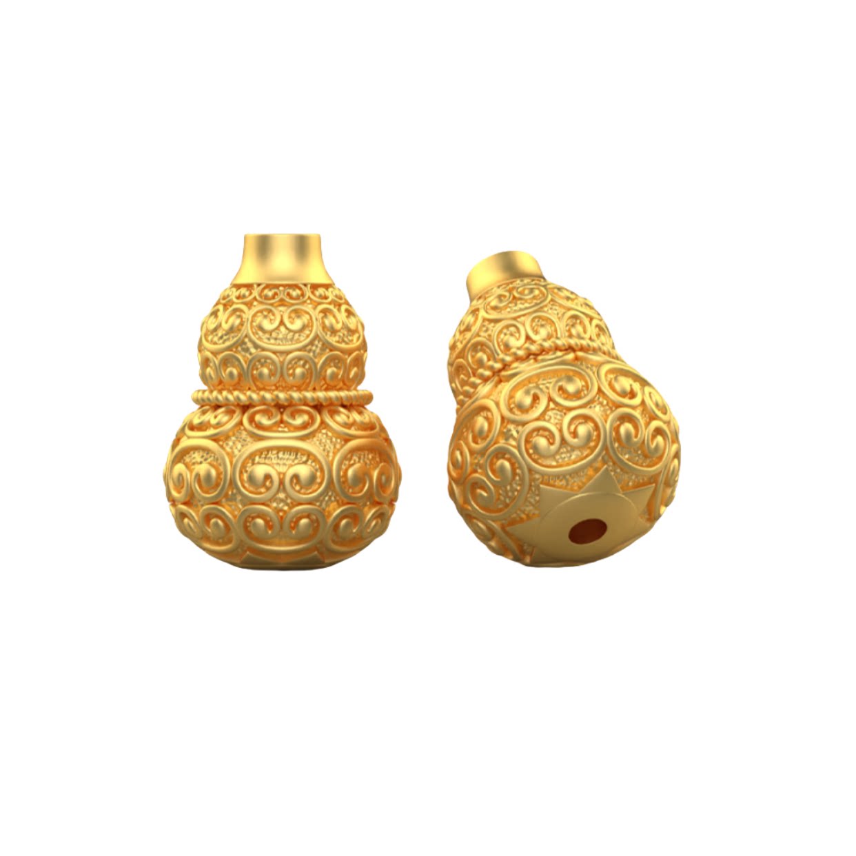 新款如意葫芦转运珠黄金石膏模具打金工具居家打金制作打金模具图片