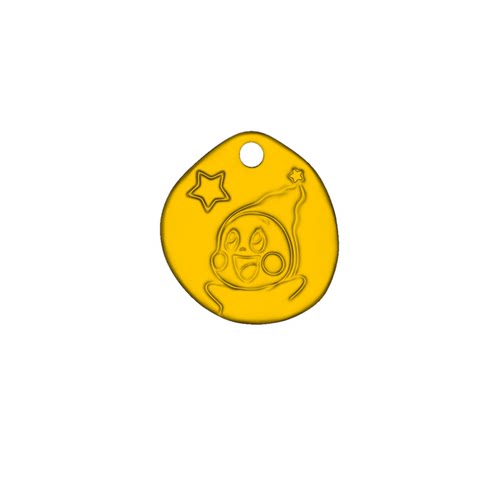 新款卡通星星人吊坠黄金石膏模具黄金银首饰居家打金黄金石膏模具