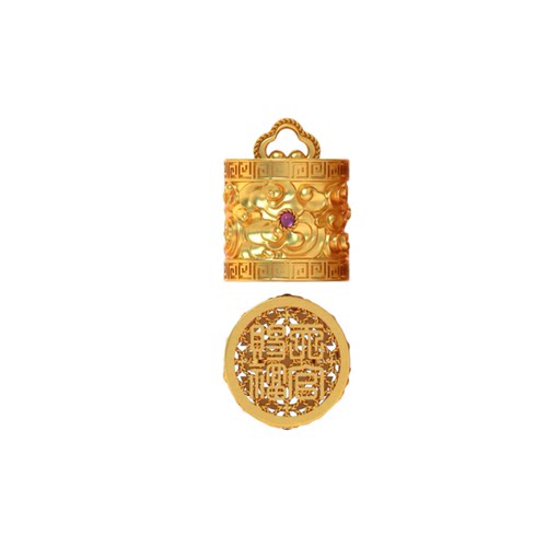 新款祥云印章吊坠戒指黄金石膏模具打金工具居家打金制作打金模具
