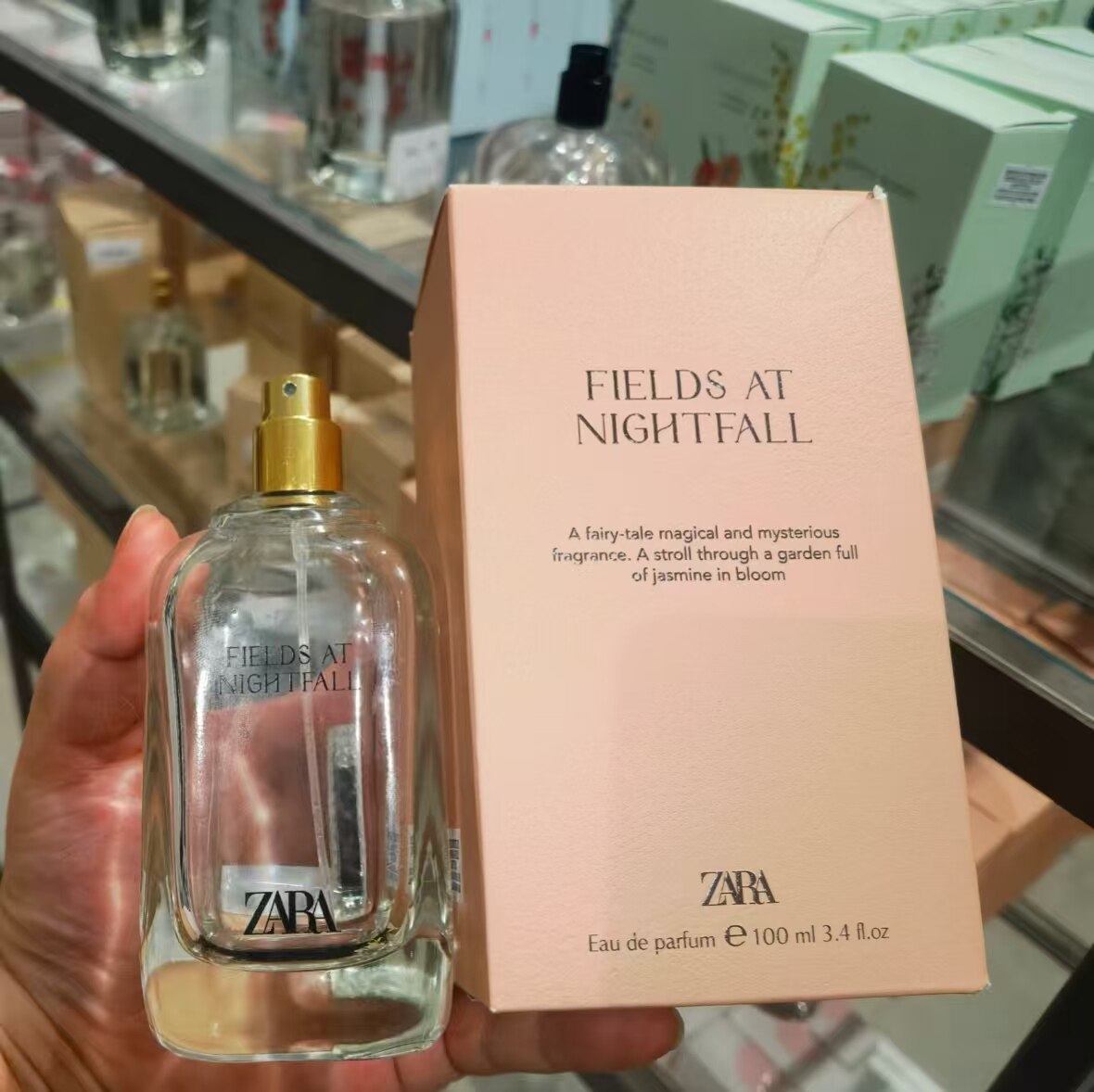 ZARA花束+暮色田野浓香2x30ml