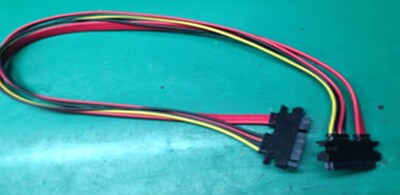SATA22PIN延长线 公对母硬盘线延长
