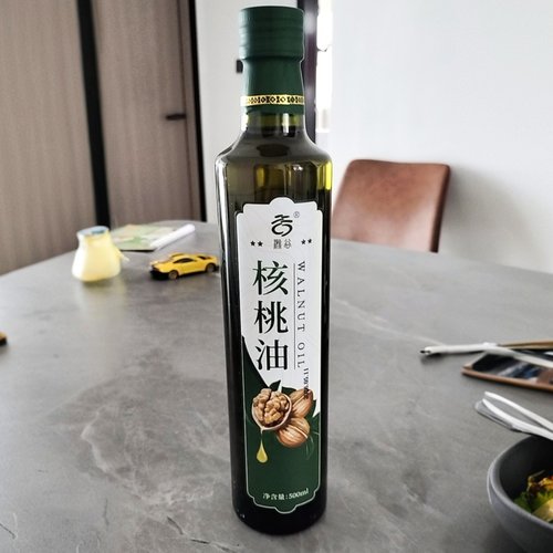 新品滁谷核桃油500ml瓶装富含不饱和脂肪酸冷吃热炒核桃油官方正