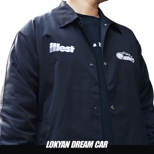 纽扣jacket汽车文化服饰 秋春季 illest夹克 GoodSmailRacing长袖