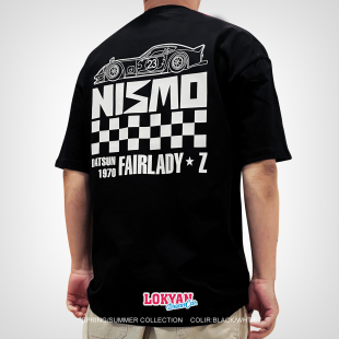 Fairlady Z短袖恶魔Z上衣JDM文化衫240Z动漫卡通汽车改装车T恤
