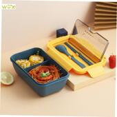 Lunch Container Box Microwave Food Portable Layer Healthy