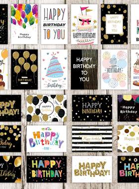 happy birthday card envelope small birthday cards生日贺卡