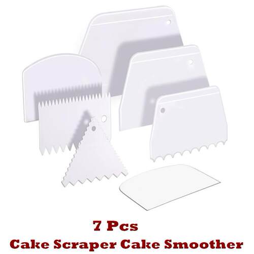 Cake Scraper Smoother Cake Decorating Kit Baking Spatula