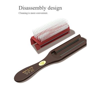 9-Rows 4 Color Detangling Hair Brush Denman Detangler Hairbr