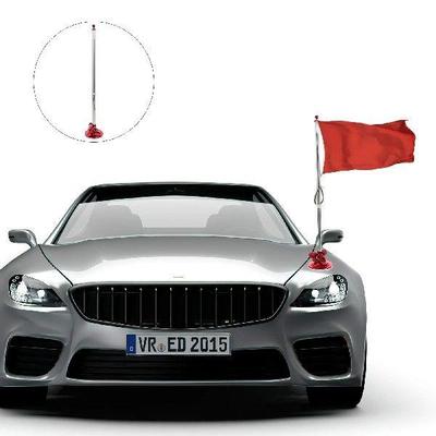 Vehicle Flagpole Car Mount Stand outside The Base Display