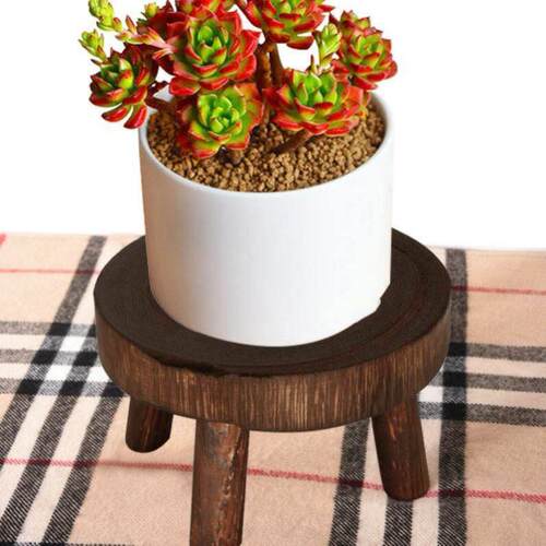 Wooden Plant Stand Flower Pot Base Holder Indoor 花盆架