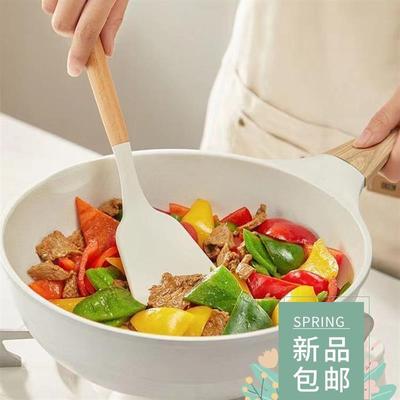 Non-stick silicone spatula heat resistant spatula soup spoon