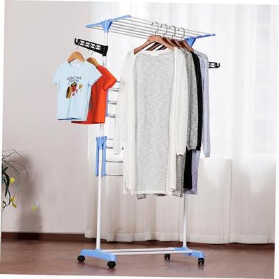 clothes drying rack fold laundry garment dryer hanger 杆衣架