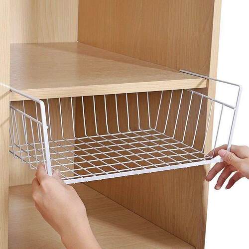 Multipurpose Hanging Wire Basket Organizer for Kitchen Cabin