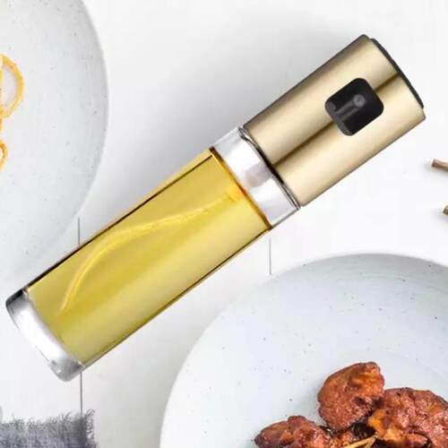 Kitchen Baking Glass Olive Vinegar Oil Spray Bottle Sprayer