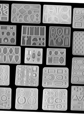 Earring Pendants Resin Molds Silicone Mold for DIY UV Epoxy