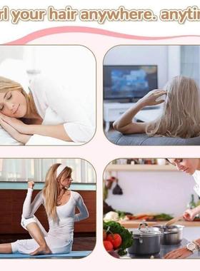 New Heatless Curling Rod Silk Curls Soft Hair Rollers Sleepi