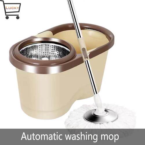 Home automatic washing spin-dry mop barrel Cleaning tools捅