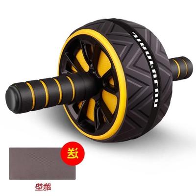 dual abs abdominal roller wheel exerciser workout body train