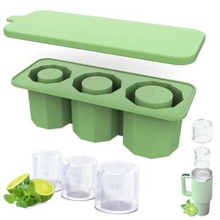 Leeseph Ice Cube Tray for Stanley Cup Tumbler Cup , Cylinder