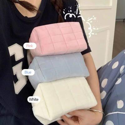 Kawaii Pillow Pencil Case Girls School Supplies Pen Pouch Cu