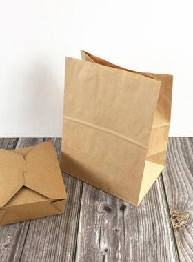 100pcs/lot Brown Kraft Paper Bags Recyclable Gift Jewelry