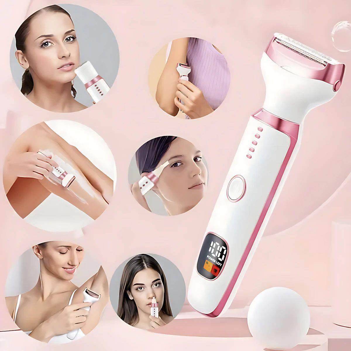 Women Epilator Trimmer Electric Lady Shaver Groin Armpit Arm