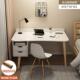 simple study office table Desk wooden computer home desk书桌