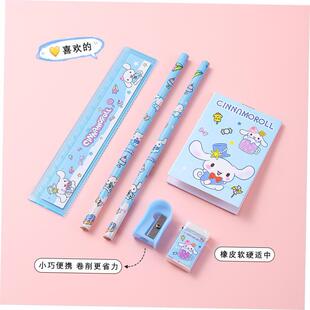 stationary sanrio文具套装 cinnamonroll kuromi pencil eraser