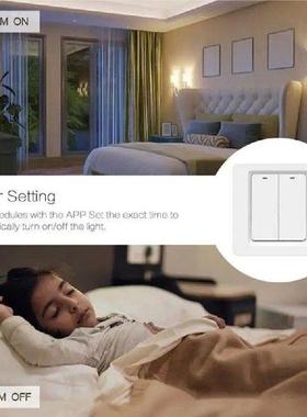 Meross Smart Light Switch WiFi Wall Switch Push Button 1/2