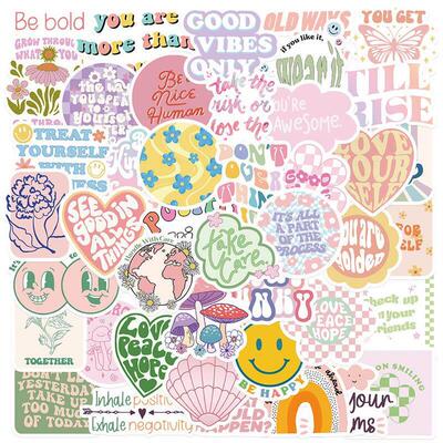 Inspirational Quote Stickers Aesthetic Motivational Decals