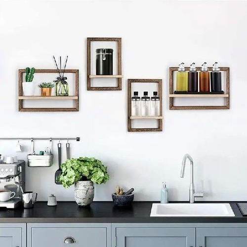 Floating Box Shelves Wooden Floating Shelves Wall Mounted