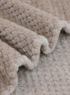 pure flannel coral fleece blanket bed cover safa throws 毛毯