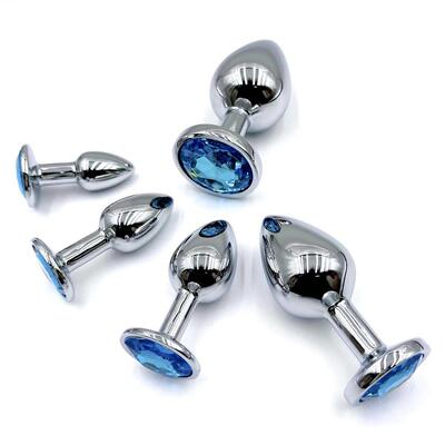 Metal Anal Plug Jewelry Base,Beginner To Expert Size Butt