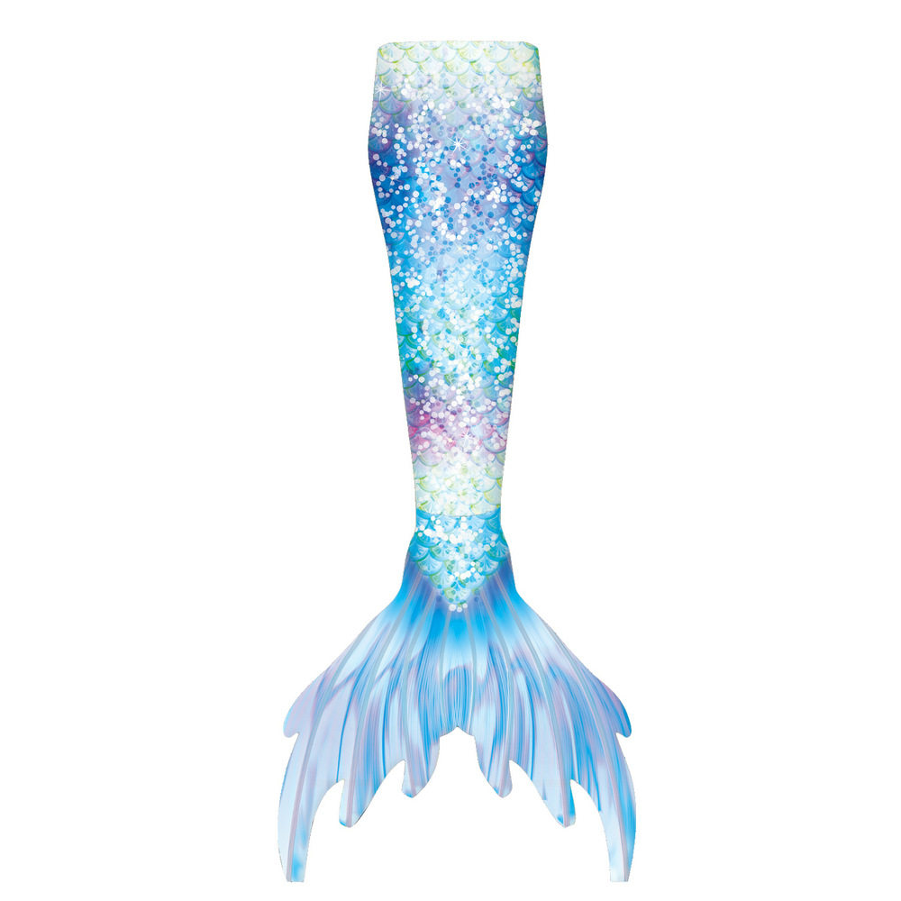 成人大人男式女士亲子鱼尾儿童成人美人鱼尾巴游泳衣服装cos