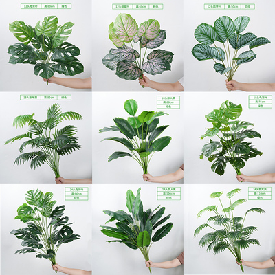 仿真植物旅人蕉绿植装饰散尾葵