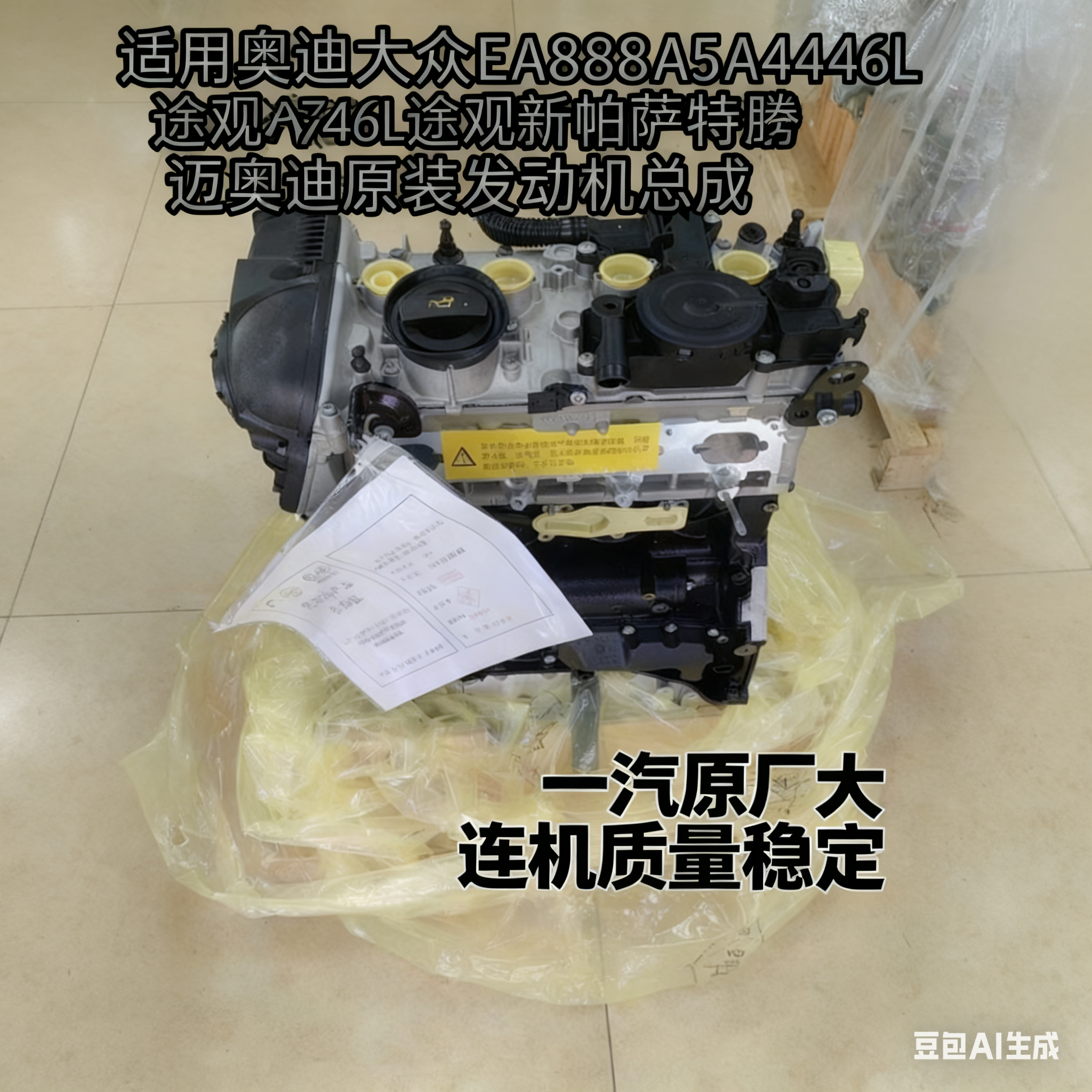 适用奥迪大众EA888A5A4A6L途观新帕萨特迈腾奥迪原装发动机总成