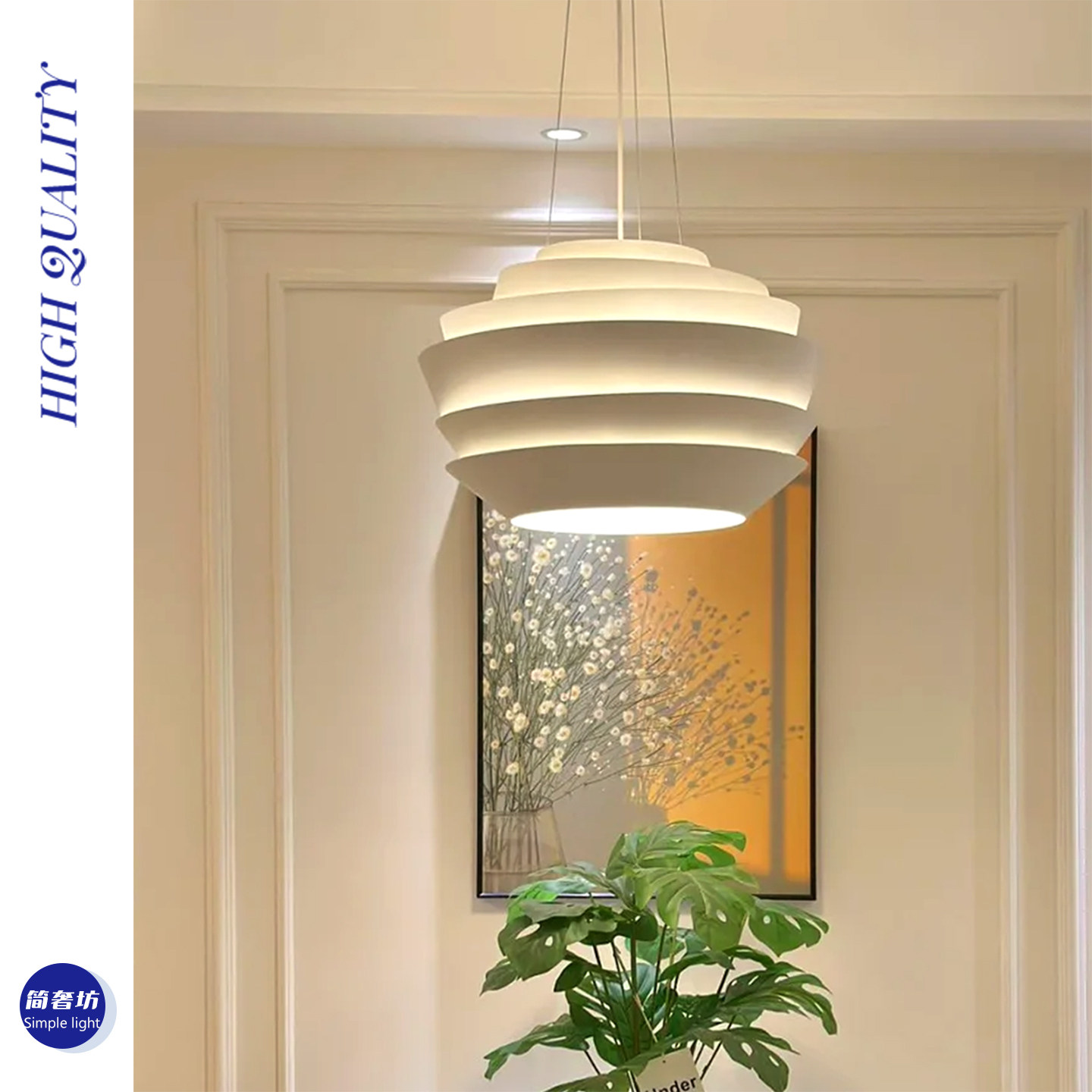 意大利设计师创意餐厅蜂巢吊灯北欧简约现代卧室书房餐桌吧台吊灯