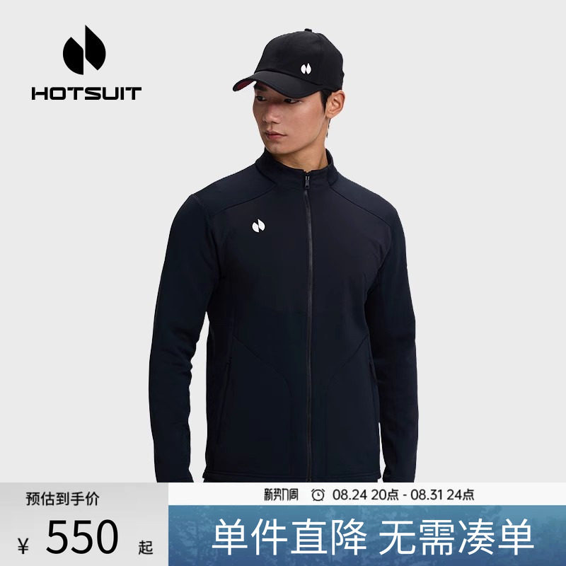 后秀开衫加绒保暖休闲男士外套