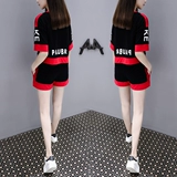 Комплект, летняя модная летняя одежда, популярно в интернете, в корейском стиле, в западном стиле